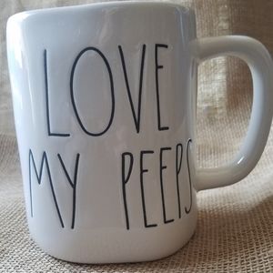 Rae Dunn Love My Peeps mug